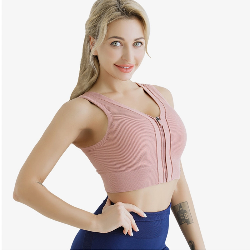 Fitness Breathable Sports Bra Moisture-Wicking Women Slim Yoga Wear