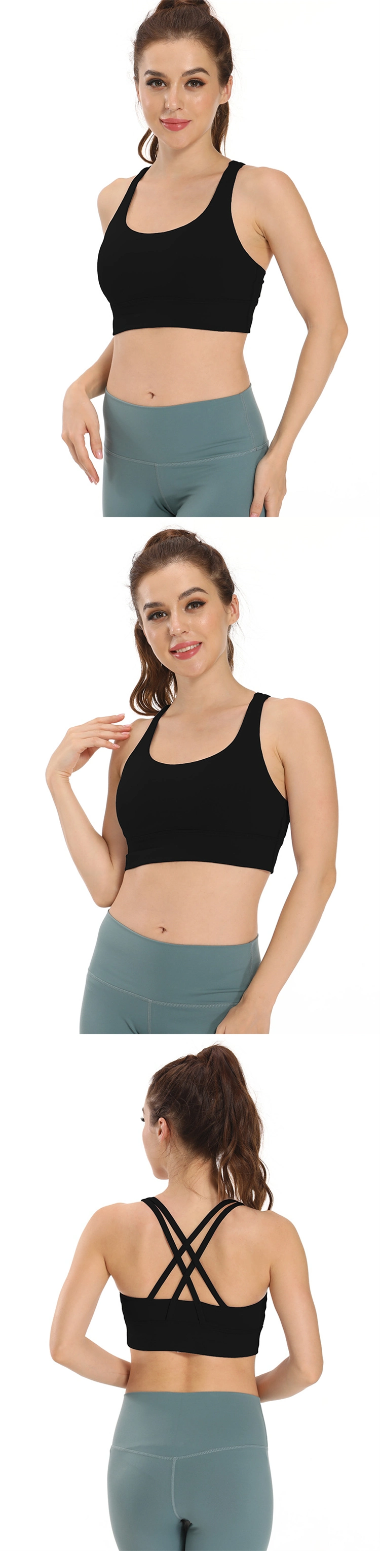 Summer Strap Cross Sexy Lady Sport Top Yoga Wear High Quality Active Wear Women Yoga Bra