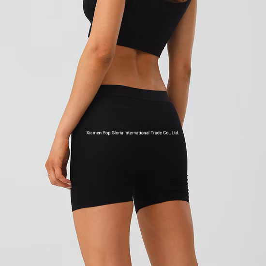 Boxer da donna in cotone elasticizzato Intiflower P127, intimo da ragazzo, taglia grande, gamba lunga, taglie forti