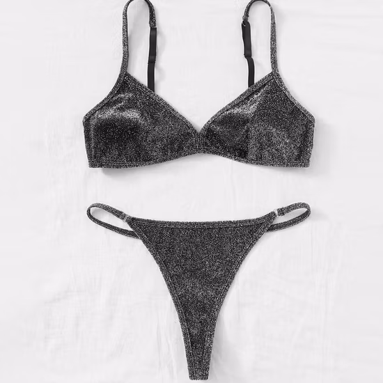 Vendita calda Donna Intimo confortevole e morbido Lingerie da donna senza cuciture Set reggiseno increspato reggiseno anti-cedimento