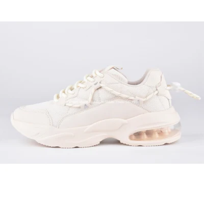 Scarpe da ginnastica beige da ginnastica per Miss Scarpe sportive da donna Scarpe da ginnastica